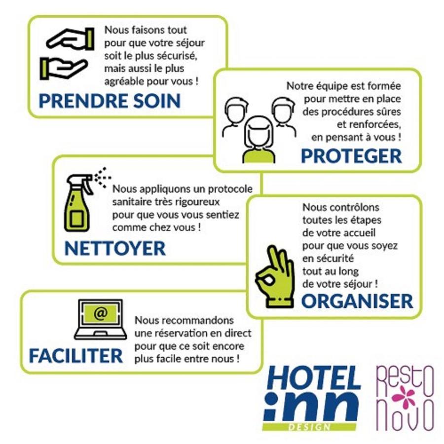 Hotel Inn Design Resto Novo Langres Bagian luar foto